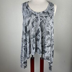 Discreet Tunic Style Tank Top Size XL EUC